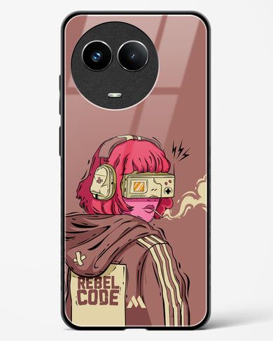 Trouble Maker Glass Case Phone Cover (Realme)