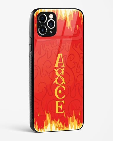Blaze of Ace Glass Case Phone Cover (Apple)