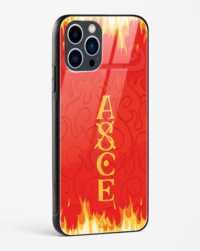 Blaze of Ace Glass Case Phone Cover (Apple)