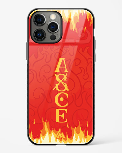 Blaze of Ace Glass Case Phone Cover (Apple)