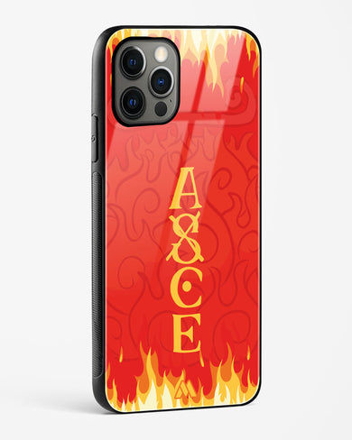 Blaze of Ace Glass Case Phone Cover (Apple)