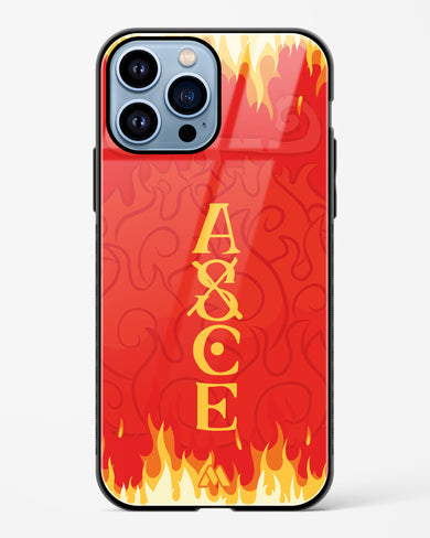 Blaze of Ace Glass Case Phone Cover (Apple)