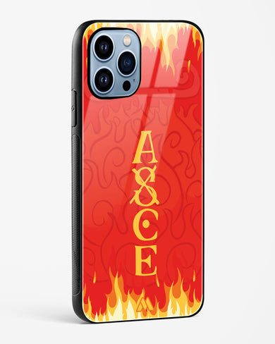 Blaze of Ace Glass Case Phone Cover (Apple)