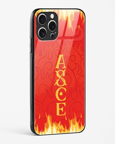 Blaze of Ace Glass Case Phone Cover (Apple)