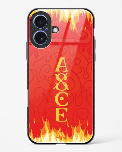 Blaze of Ace Glass Case Phone Cover (Apple)