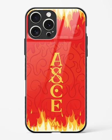 Blaze of Ace Glass Case Phone Cover (Apple)