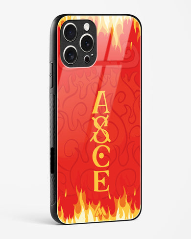 Blaze of Ace Glass Case Phone Cover (Apple)