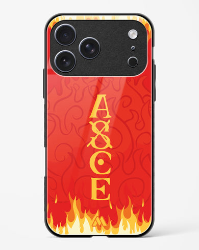 Blaze of Ace Glass Case Phone Cover (Apple)