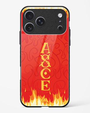 Blaze of Ace Glass Case Phone Cover (Apple)