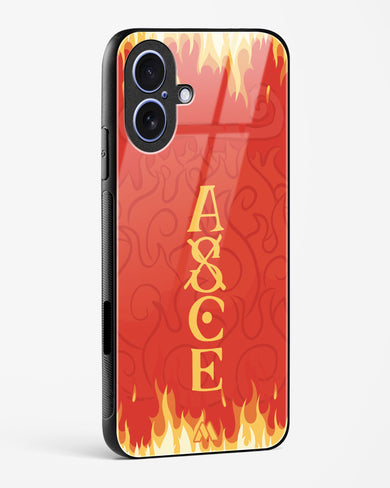Blaze of Ace Glass Case Phone Cover (Apple)