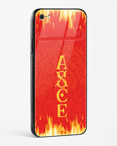 Blaze of Ace Glass Case Phone Cover (Apple)