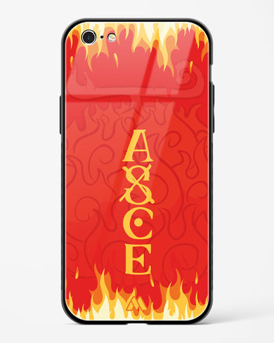 Blaze of Ace Glass Case Phone Cover (Apple)