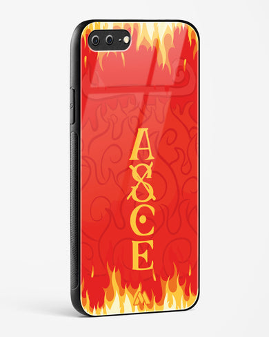 Blaze of Ace Glass Case Phone Cover (Apple)