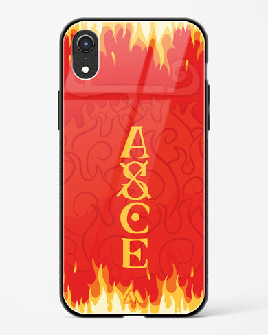 Blaze of Ace Glass Case Phone Cover (Apple)