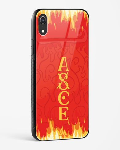 Blaze of Ace Glass Case Phone Cover (Apple)