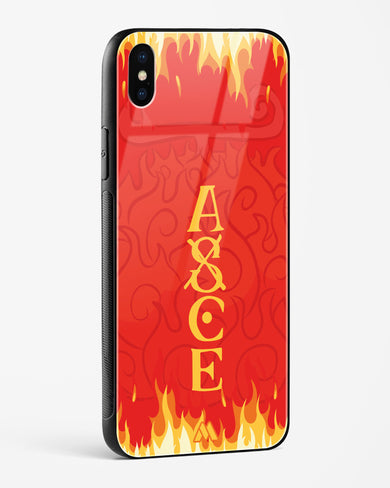 Blaze of Ace Glass Case Phone Cover (Apple)