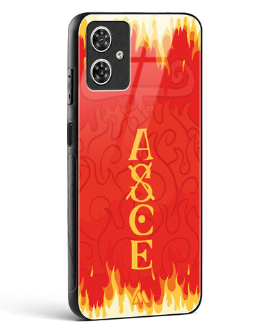 Blaze of Ace Glass Case Phone Cover (Motorola)