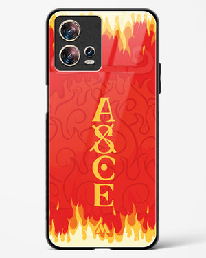 Blaze of Ace Glass Case Phone Cover (Motorola)