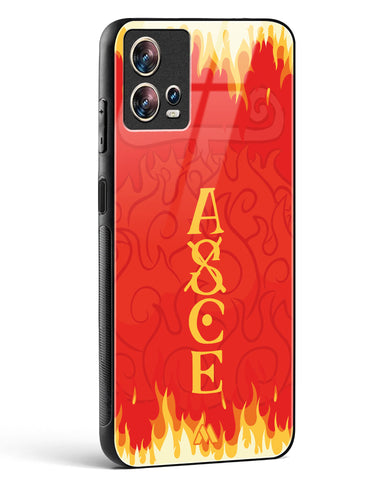 Blaze of Ace Glass Case Phone Cover (Motorola)