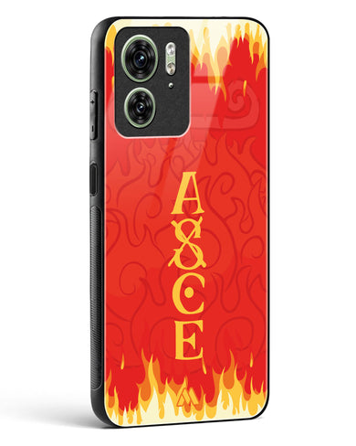 Blaze of Ace Glass Case Phone Cover (Motorola)