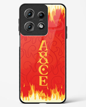 Blaze of Ace Glass Case Phone Cover (Motorola)