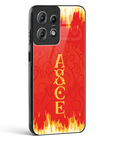Blaze of Ace Glass Case Phone Cover (Motorola)