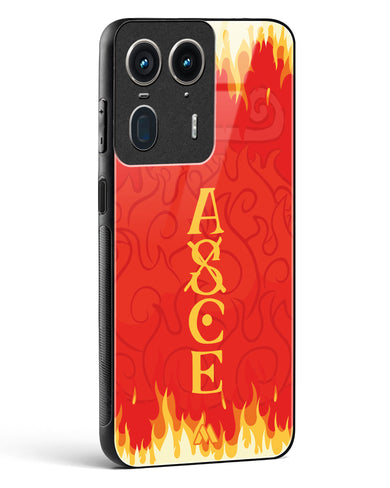 Blaze of Ace Glass Case Phone Cover (Motorola)