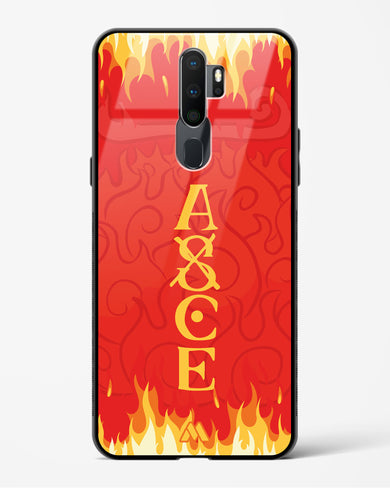 Blaze of Ace Glass Case Phone Cover (Oppo)