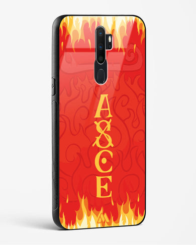 Blaze of Ace Glass Case Phone Cover (Oppo)