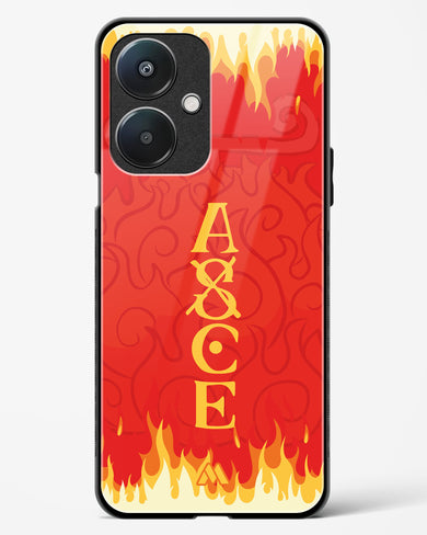 Blaze of Ace Glass Case Phone Cover (Oppo)