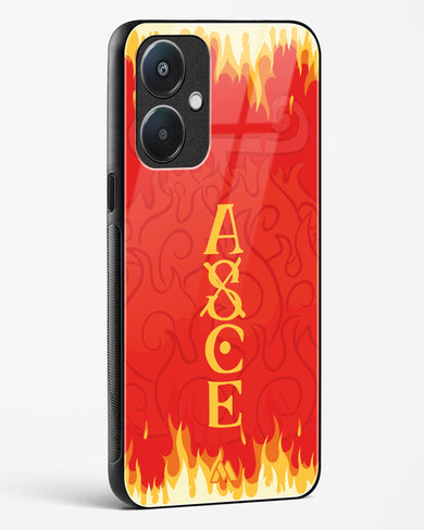 Blaze of Ace Glass Case Phone Cover (Oppo)