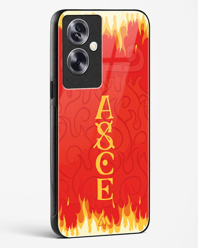 Blaze of Ace Glass Case Phone Cover (Oppo)