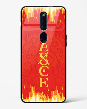 Blaze of Ace Glass Case Phone Cover (Oppo)