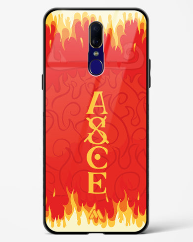 Blaze of Ace Glass Case Phone Cover (Oppo)