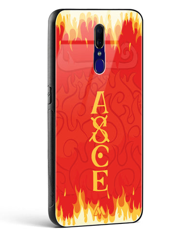 Blaze of Ace Glass Case Phone Cover (Oppo)