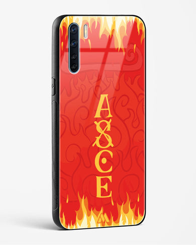 Blaze of Ace Glass Case Phone Cover (Oppo)