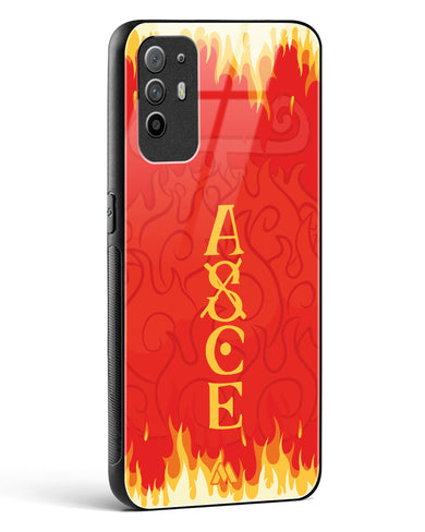 Blaze of Ace Glass Case Phone Cover (Oppo)