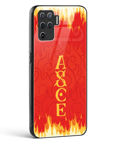 Blaze of Ace Glass Case Phone Cover (Oppo)