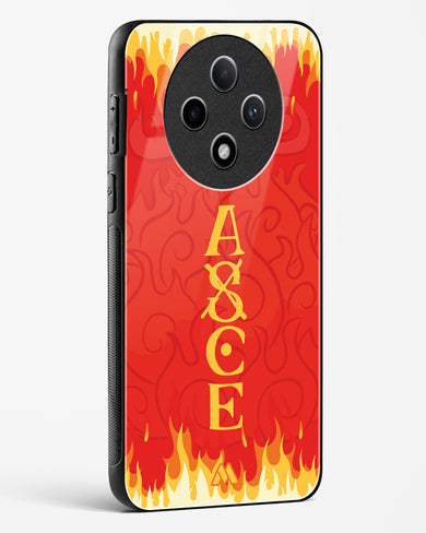 Blaze of Ace Glass Case Phone Cover (Oppo)