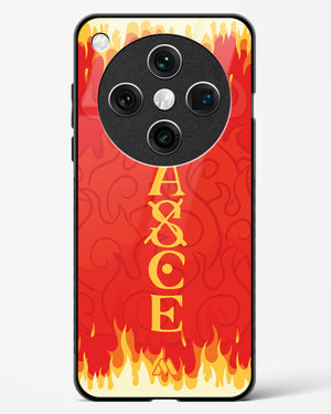 Blaze of Ace Glass Case Phone Cover (Oppo)