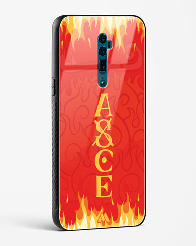 Blaze of Ace Glass Case Phone Cover (Oppo)