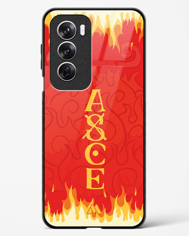 Blaze of Ace Glass Case Phone Cover (Oppo)