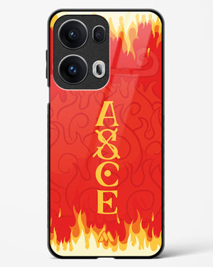 Blaze of Ace Glass Case Phone Cover (Oppo)