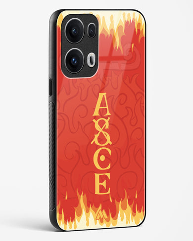 Blaze of Ace Glass Case Phone Cover (Oppo)
