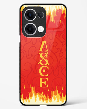 Blaze of Ace Glass Case Phone Cover (Oppo)
