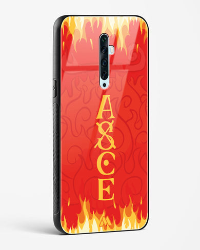 Blaze of Ace Glass Case Phone Cover (Oppo)