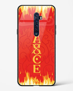 Blaze of Ace Glass Case Phone Cover (Oppo)