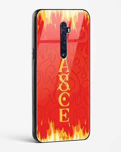 Blaze of Ace Glass Case Phone Cover (Oppo)