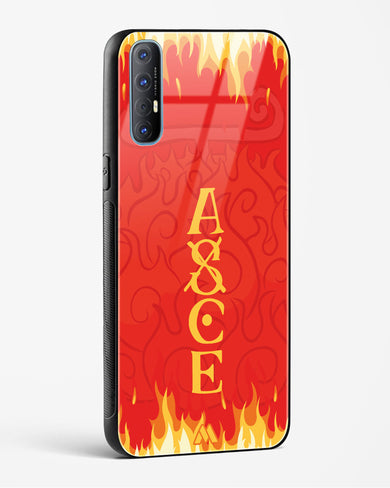 Blaze of Ace Glass Case Phone Cover (Oppo)