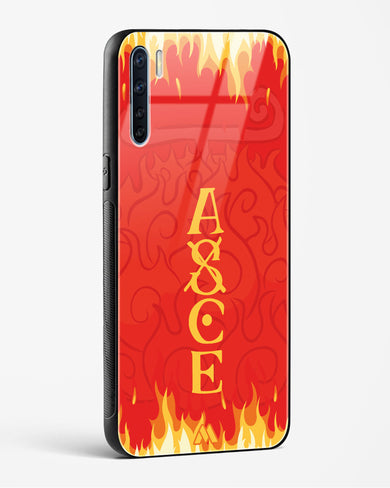 Blaze of Ace Glass Case Phone Cover (Oppo)